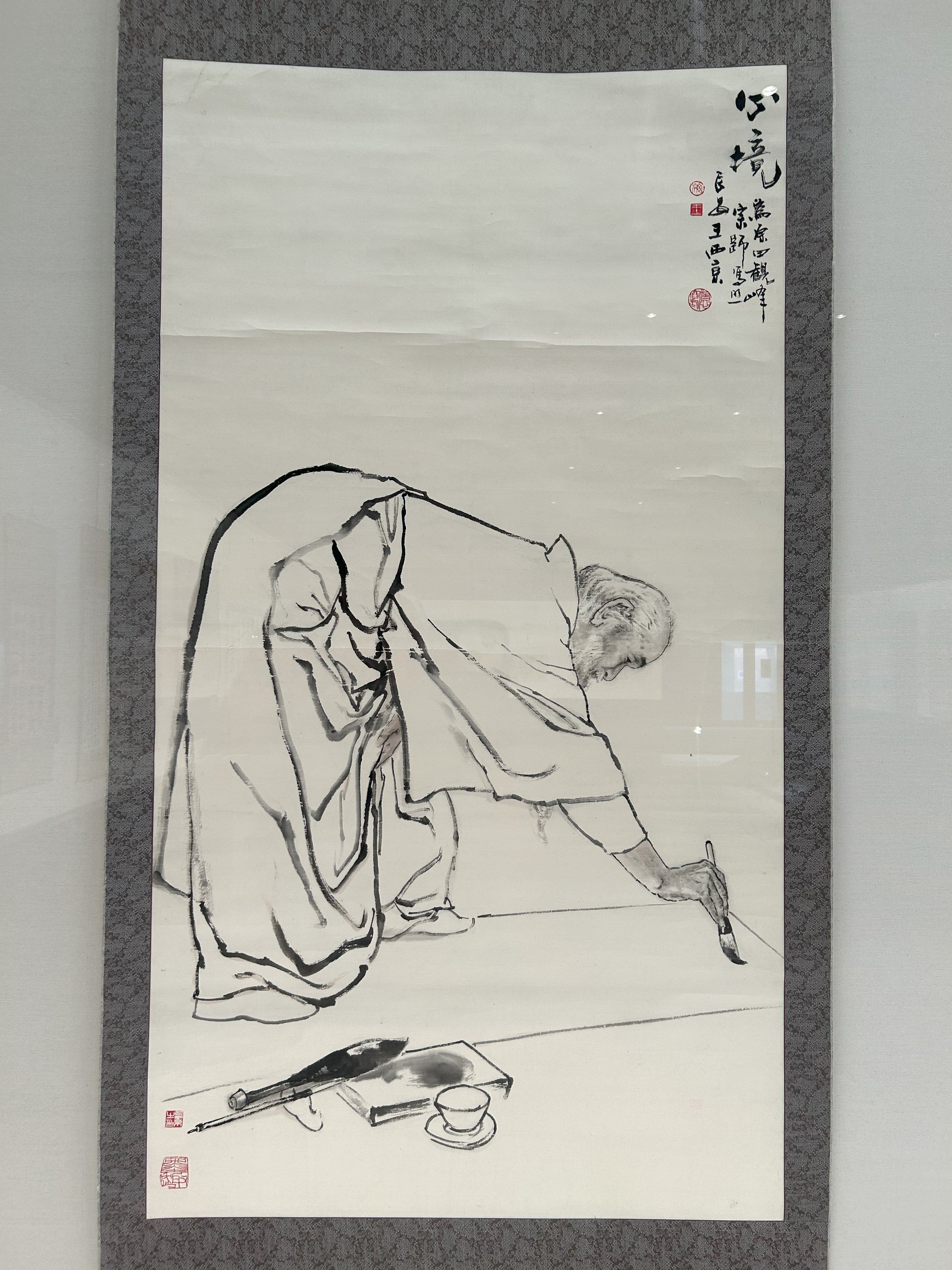 【原画】『片瞑り』 お知らせ】いよいよ本日最終日！お急ぎください！！創立者の魂に触れる